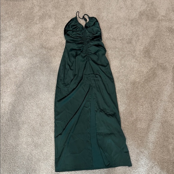 Emerald Dark Green Dress - Picture 1 of 5